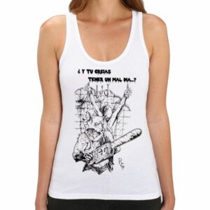 Raúl Carricondo - Camiseta mujer tirantes Killer Pig