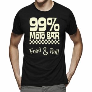 99% Moto Bar - Camiseta hombre Food & Roll