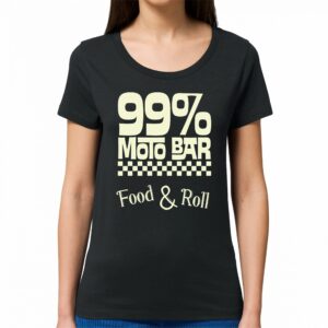 99% Moto Bar - Camiseta mujer Food & Roll