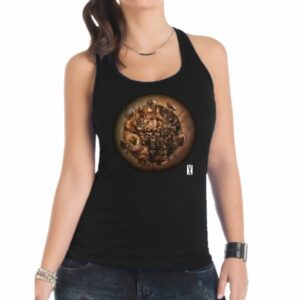 Art Vulcan - Camiseta mujer tirantes SARS