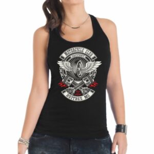 Buitres MC - Camiseta mujer tirantes Born to Ride