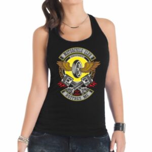 Buitres MC - Camiseta mujer tirantes Born to Ride II
