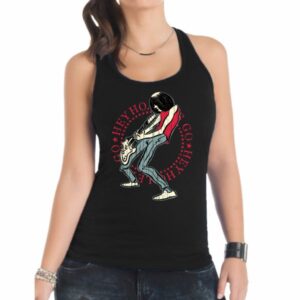 Pedro Villarejo - Camiseta mujer tirantes Jonhy Ramone