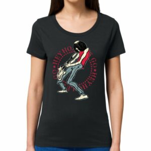 Pedro Villarejo - Camiseta mujer Jonhy Ramone