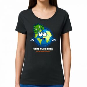 Fuck Covid - Camiseta mujer Save the Earth
